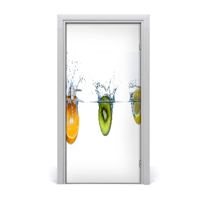 Autocolante para porta Frutas debaixo d'água