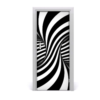 Adesivo em porta Vórtice abstrato