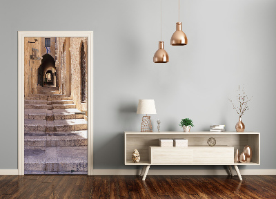 Papel de parede em porta Jerusalém Israel