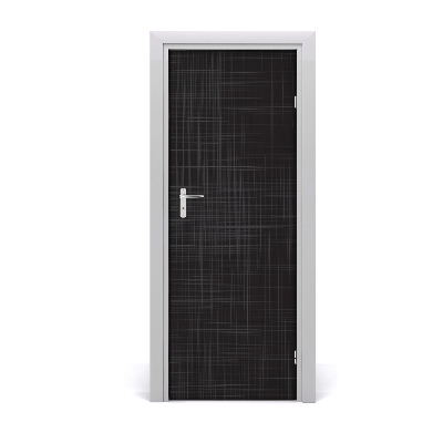 Autocolante para porta Textura de linho