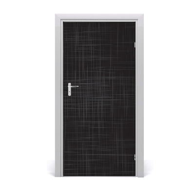 Autocolante para porta Textura de linho