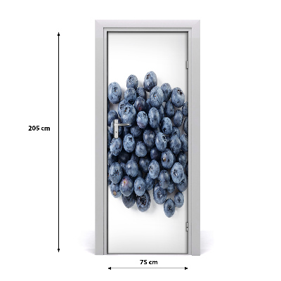 Adesivo em porta Frutas vermelhas