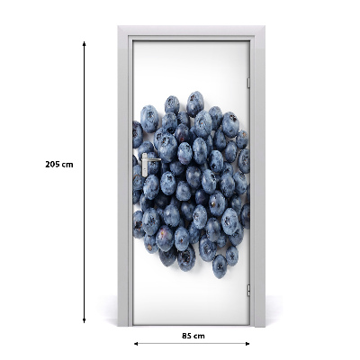 Adesivo em porta Frutas vermelhas