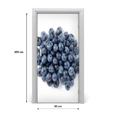 Adesivo em porta Frutas vermelhas