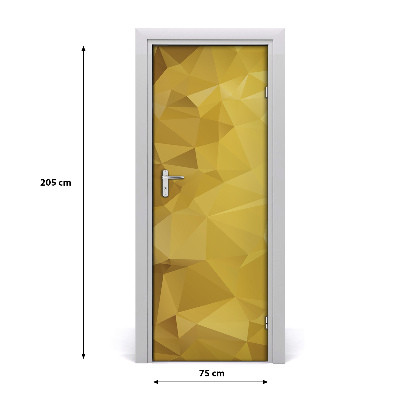 Adesivo em porta Fundo abstrato