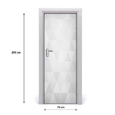 Papel de parede em porta Fundo abstrato