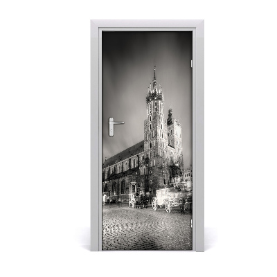 Papel de parede em porta Cracóvia, Polônia