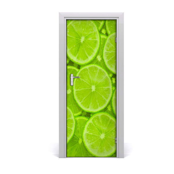 Papel de parede em porta Limas