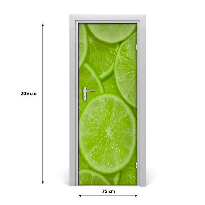 Autocolante para porta Limas