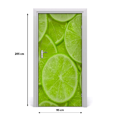 Autocolante para porta Limas