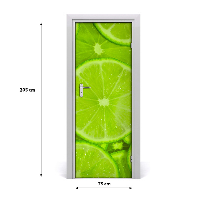 Adesivo em porta Limas