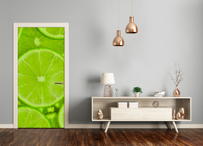 Adesivo em porta Limas