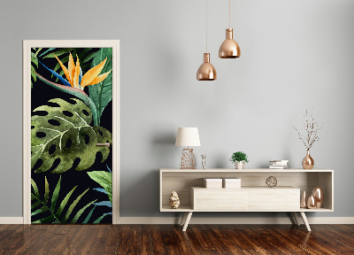 Autocolante para porta Padrão havaiano