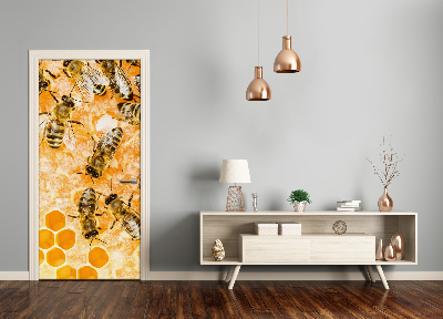 Autocolante para porta Abelhas operárias