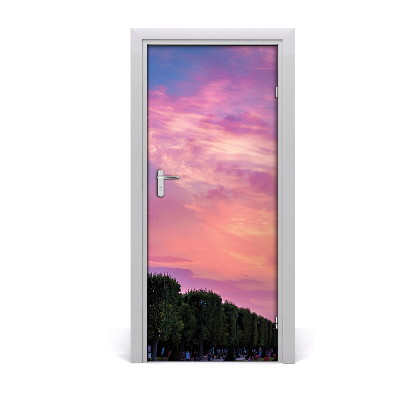 Autocolante para porta Torre Eiffel