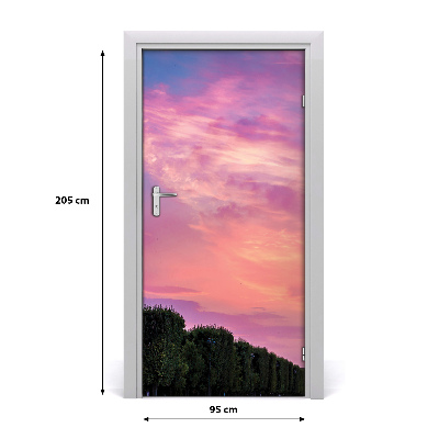 Autocolante para porta Torre Eiffel