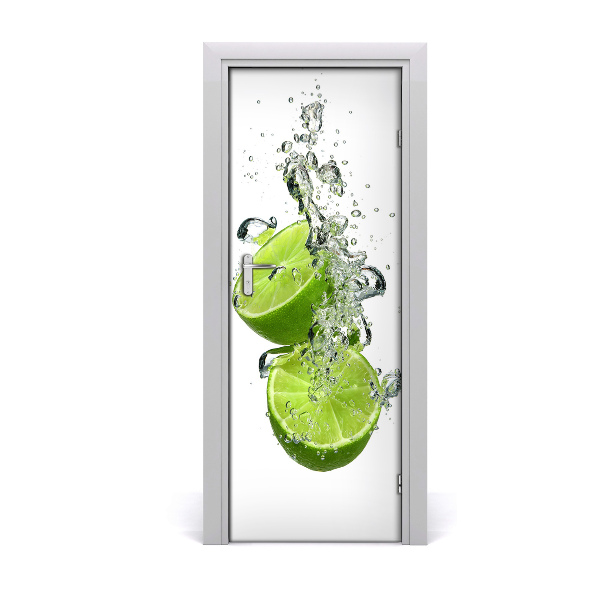 Papel de parede em porta Limas