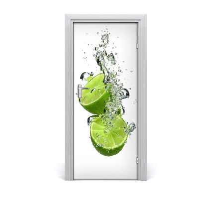 Papel de parede em porta Limas