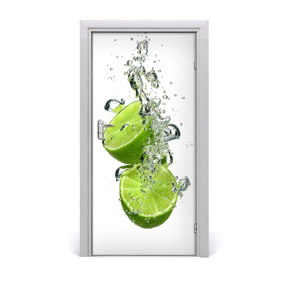 Papel de parede em porta Limas