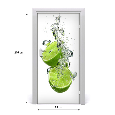 Papel de parede em porta Limas