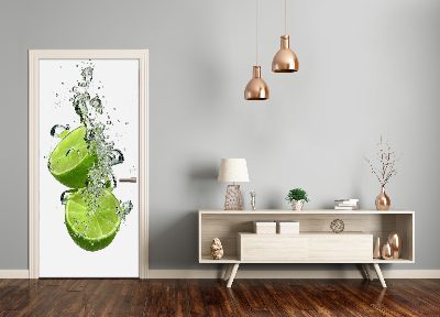 Papel de parede em porta Limas