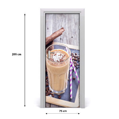 Autocolante para porta Coquetel de chocolate