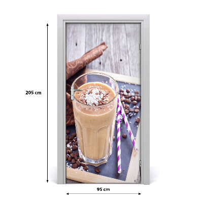 Autocolante para porta Coquetel de chocolate