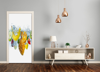 Autocolante para porta Frutas debaixo d'água