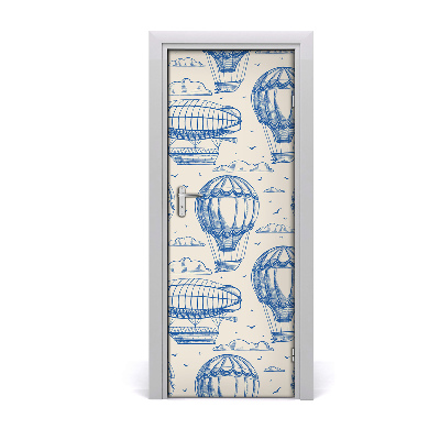 Autocolante para porta Dirigíveis e balões