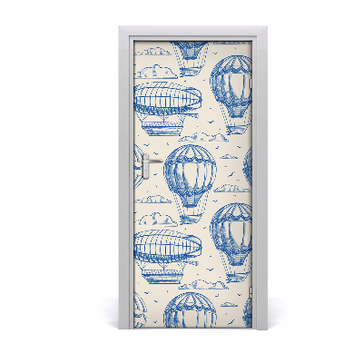 Autocolante para porta Dirigíveis e balões