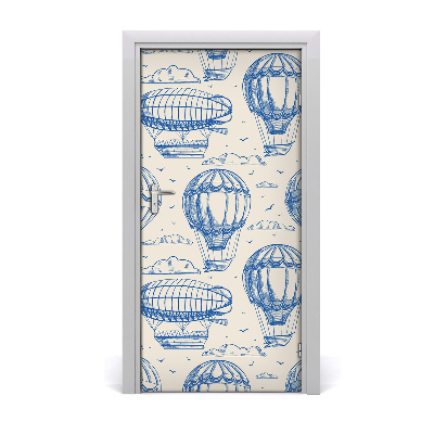 Autocolante para porta Dirigíveis e balões