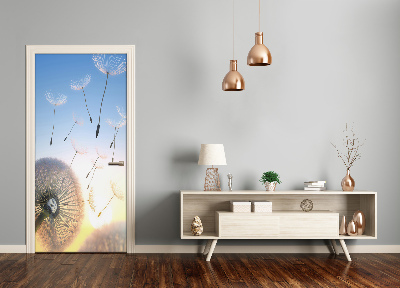 Adesivo em porta Dente-de-leão