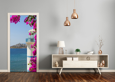 Papel de parede em porta Farol