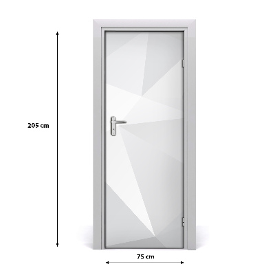 Adesivo em porta Fundo abstrato