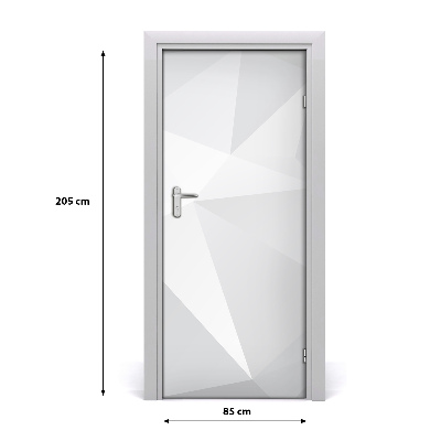 Adesivo em porta Fundo abstrato