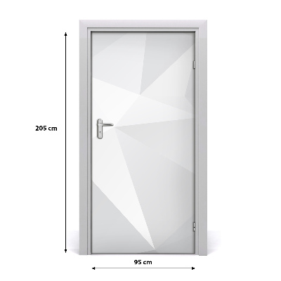 Adesivo em porta Fundo abstrato