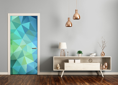 Papel de parede em porta Fundo abstrato