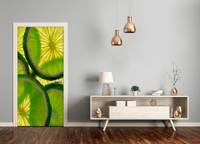 Autocolante para porta Fatias de limão