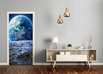 Adesivo em porta Planeta Terra