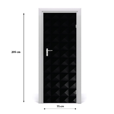 Autocolante para porta Fundo abstrato