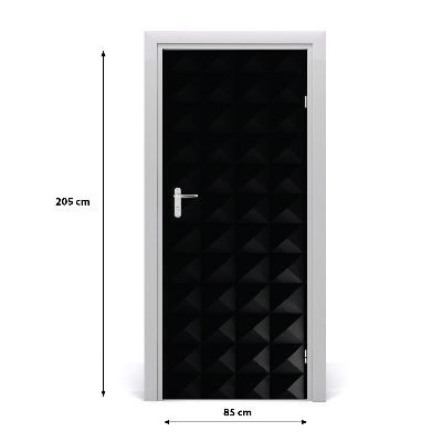 Autocolante para porta Fundo abstrato