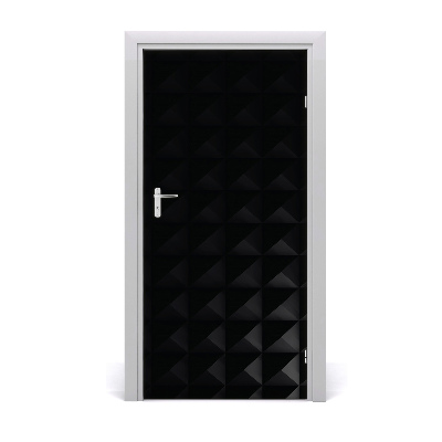 Autocolante para porta Fundo abstrato