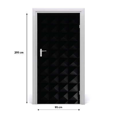 Autocolante para porta Fundo abstrato