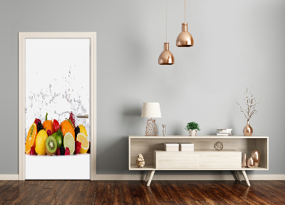 Adesivo em porta Fruta