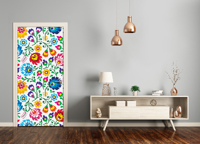 Adesivo em porta Padrão étnico