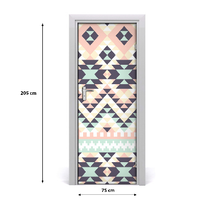 Papel de parede em porta Origem étnica