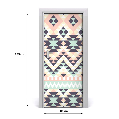 Papel de parede em porta Origem étnica