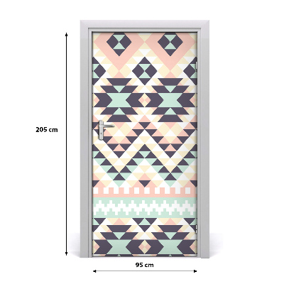 Papel de parede em porta Origem étnica