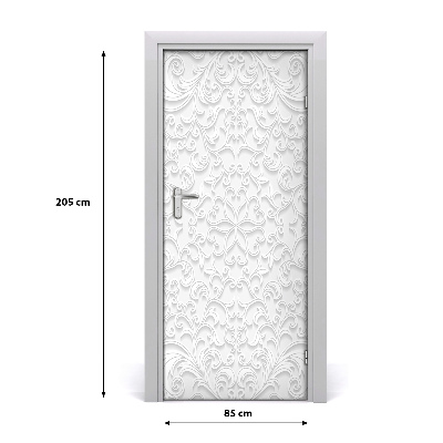 Autocolante para porta enfeites para casa