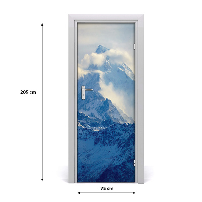 Adesivo em porta Topo da montanha
